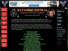 Tablet Screenshot of churchofsatan.org
